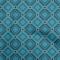 thumbnail image 1 of oneOone Polyester Spandex Dark Teal Blue Fabric Geometric Sewing Craft Projects Fabric Prints By Yard 56 Inch Wide, 1 of 5