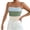 Green, variant on Brnmxoke Women's Spaghetti Strap Tank Tops Striped Print Sleeveless Cami Top Undershirts Summer Casual Knit Camisole Tops Green,M