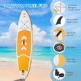 thumbnail image 2 of Naipo Inflatable Paddle Board Stand Up Paddle Board  SUP Board 120"x30"x6" Ultra-Light  (17LBS) For Summer Surfing, 2 of 10