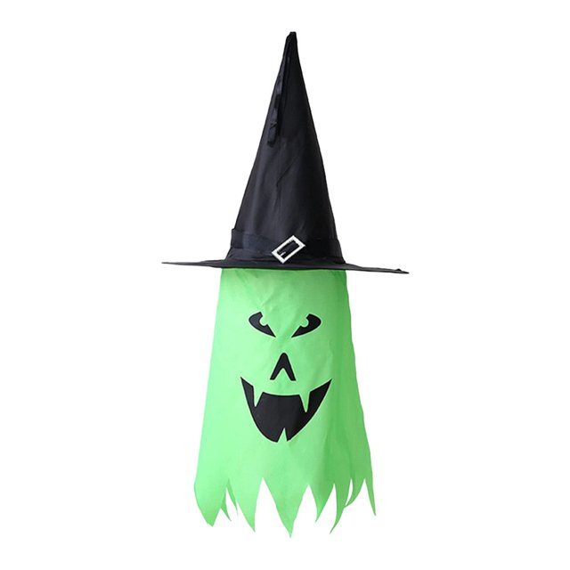 Hanging Light Ghost Shaped LED Ghost Lamp Battery-Powered Colorful Ghost Light for Party Bar Outdoor Garden Decor