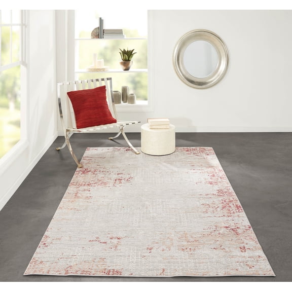 ECARPET Amber Tapis pour Salon, Chambre, Salle A Manger, Entrée, Couloir et Plus Encore.