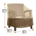 thumbnail image 2 of Tophomer Housse de Mobilier de Jardin Imperméable Housse de Chaise d'Extérieur Housse de Mobilier de Pelouse d'Extérieur Housse de Chaise de Patio, Couleur Multipliée, Taille, 2 of 4