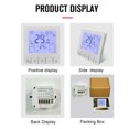 thumbnail image 3 of Riwcyla Smart Thermostat for Home WiFi Voice App Programmable Temperature Control IP20 Protection 24H Timed On/Off Digital Thermostat for 3A Water Underfloor Heating Compatible with Home, 3 of 6
