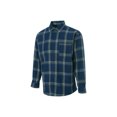 thumbnail image 3 of Diconna Chemise à Carreaux Slub pour Homme Coupe Ajustée Coupe Standard à Manches Longues Chemises Boutonnées Manteau Hauts, 3 of 9