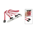 thumbnail image 2 of 2X Câble Série Double Port SATA vers Adaptateur de Support ESATA, 2 of 2