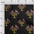 thumbnail image 1 of oneOone Cotton Poplin Fabric Bird & Tree Block Print Sewing Fabric BTY 56 Inch Wide, 1 of 4