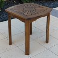 thumbnail image 1 of International Caravan Sunburst Outdoor Patio Side Table, 1 of 1