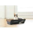 thumbnail image 2 of Ripple Board Scratch and Massage Bed Cat Scratcher 16" x 16" x 5", 2 of 4