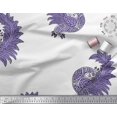 thumbnail image 3 of Soimoi Cotton Duck Fabric Peacock Block Print Sewing Fabric Yard 42 Inch Wide, 3 of 3