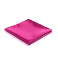 thumbnail image 1 of Fortunatever Poche Carrée en Satin Uni pour Hommes (Rose Vif), 1 of 4
