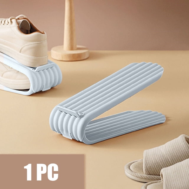 Big Savings! Adjustable Shoe Rack, Space-Saving Storage Shoe Organizer, Easy Assembly Doorstep Shoe Cabinet, Plastic Shoe Rack for Home and Entryway