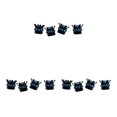 thumbnail image 4 of Wweixi 4pcs ABS Easy Installation Crowns Valve Caps Delicate And Fashionable Appearance Swing Thread black blue 3Set, 4 of 6
