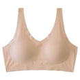 thumbnail image 3 of Seamless Comfort Bras for Solid Color T Shirt Wear with Smooth Back Design Everyday Support Everyday Back Smoothing Full Coverage Wireless bra, 3 of 5