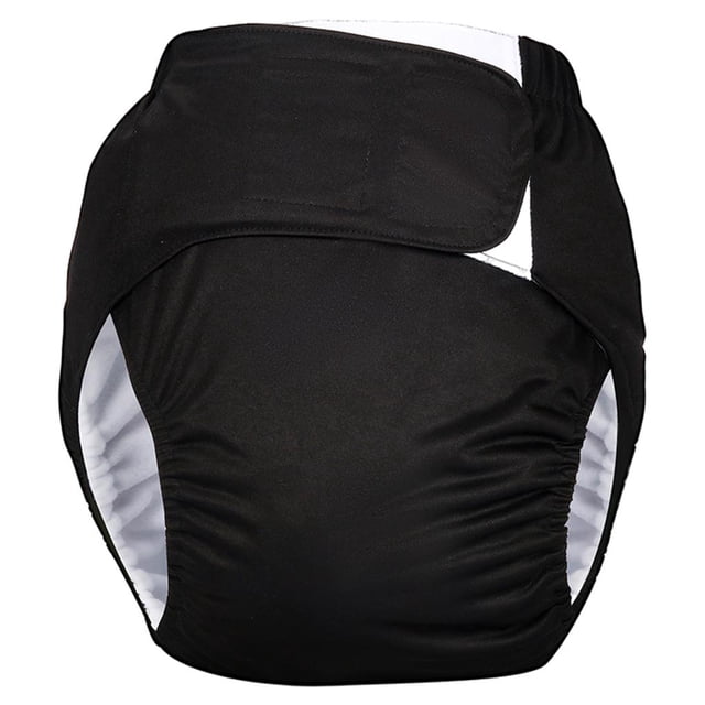 Adjustable Adult Diaper Incontinence Pants for Old People Odor Black