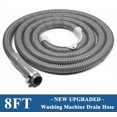 thumbnail image 2 of 8Ft Universal Washing Machine Drain Hose Flexible Extension Hose Fit for Most Household Washing Machines, 2 of 6