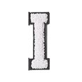 thumbnail image 1 of Intimates Accessory Glitters Iron On Letters Sew On Embroidered English Alphabet Applique Adhesive Repair For Fabric Clothing Shirts Jeans, 1 of 3