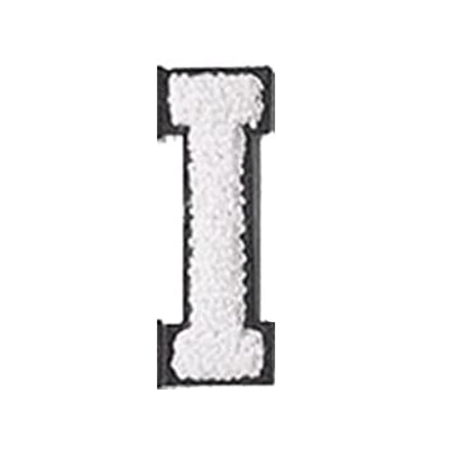 Intimates Accessory Glitters Iron On Letters Sew On Embroidered English Alphabet Applique Adhesive Repair For Fabric Clothing Shirts Jeans
