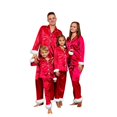 thumbnail image 1 of Tenues Assorties Famille Parent Enfant Vêtements de Papa pour Hommes Parent Enfant Tenues de Noël Chaudes Imprimé à Carreaux Vêtements de Maison Tenues de Papa, Tenues Assorties Famille pour Femmes Rouges TTTG, 1 of 1
