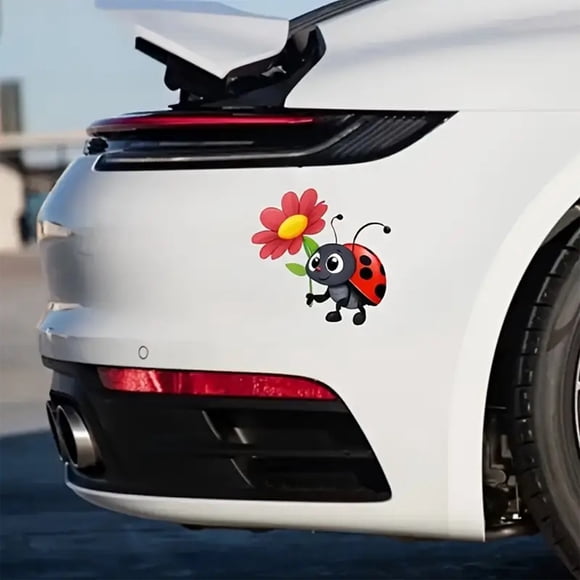 Dvkptbk Car Stickers Dog Pattern Decoration Car Body Sticker Laptop Motorcycle Waterproof Sticker Car Decor