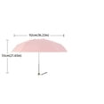 thumbnail image 2 of TIELUTT Fold Sun Umbrella Sun Umbrella Sun Umbrella Sun Small and Portable Set with Umbrella Very Small Umbrella Girls Umbrellas for Rain Age 8 Umbrella for Girls 10-12 Windproof Umbrella Auto Open C, 2 of 6