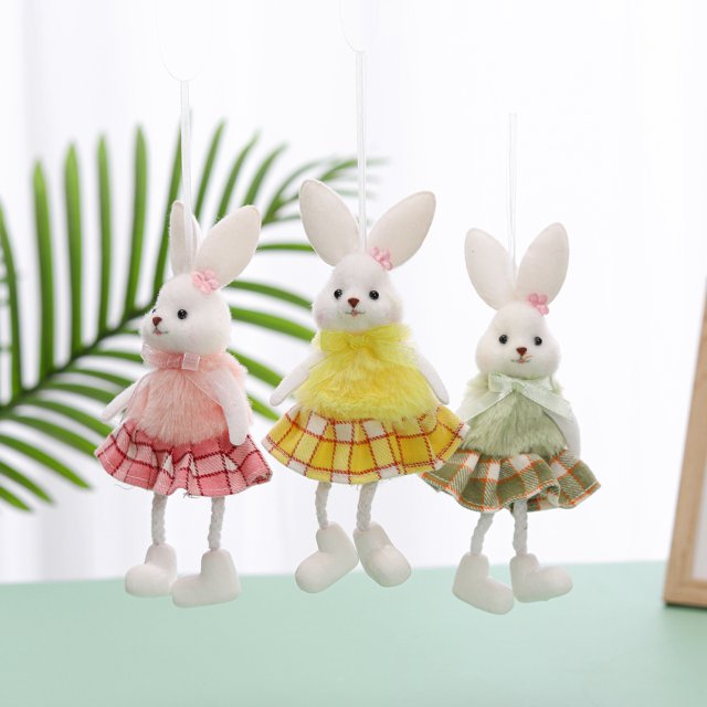 Easter Decoration Bunny Pendant Bunny Color Pendant