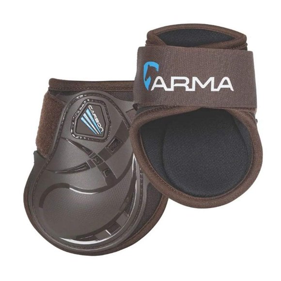 Shires Arma Carbon Fetlock Boots (Brown Full)