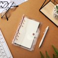 thumbnail image 3 of Jinsinto 2-Ring Clear Binder Covers, Personal A6 Transparent PVC Binder Cover Notebook Shell Round Ring Binder Cover, Refillable Loose Leaf Journal, 3 of 5