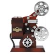 thumbnail image 2 of Vintage Music Box, Nostalgia Movie Projector Music Box Wind Up  for Home, 2 of 7
