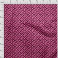 thumbnail image 4 of oneOone Silk Tabby Fuschia Pink Fabric Abstract Fabric For Sewing Printed Craft Fabric By The Yard 42 Inch Wide, 4 of 4