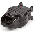 thumbnail image 3 of Jinsinto Filled Embossing Machine and Belgian Embossing Iron with 2 Inch Extra Deep Pocket, Non-Stick Panel, Classic Round, 4 Pieces, Black (Black, 5 Inch), 3 of 4