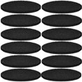 thumbnail image 2 of CHUANK 12Pcs Kitchen Compost Bin Charcoal Filter Replacements  Compost Pail Replacement Carbon Filters 6.29 inch  Round, 2 of 11