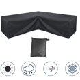thumbnail image 3 of Housse de Sofa d'Angle Imperméable Housse de Mobilier de Jardin Housse de Mobilier Sectionnel d'Extérieur, 3 of 5