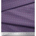 thumbnail image 2 of Soimoi Moss Georgette Fabric Circle & Curve Diamond Geometric Decor Fabric Printed Yard 42 Inch Wide, 2 of 3