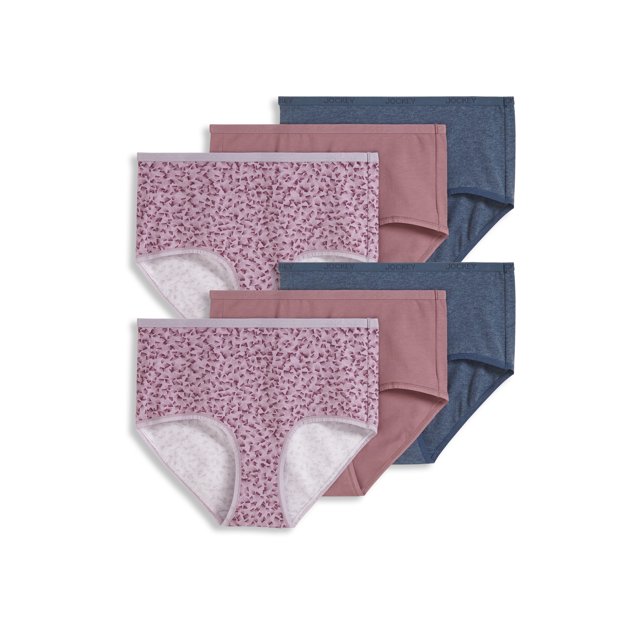 Jockey Culotte Moderne pour Femmes en Coton Biologique Extensible à Logo - Lot de 6