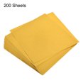 thumbnail image 3 of Unique Bargains 200 Sheets 6x6 Inch Origami Paper Double Sided Golden Yellow Square Sheet for Art Craft Project, Beginners, 3 of 5