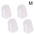 thumbnail image 3 of 4pcs Guitar Playing Left Hand Fingertip Protector Ukulele Guitar Fingertip Silicone Protective Cover, 3 of 8