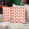 thumbnail image 4 of Housses de Coussin de Noël 18X18 Ensemble de 2 Housses de Coussin de Noël 18X18 Pouces Ensemble de 2 Coussins Décoratifs Rouges pour Canapé de Maison, 4 of 6