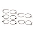thumbnail image 1 of Unique Bargains 10Pcs 32mm to 50mm Dia Range Metal German Type Adjustable Hose Clamp Hoop, 1 of 1