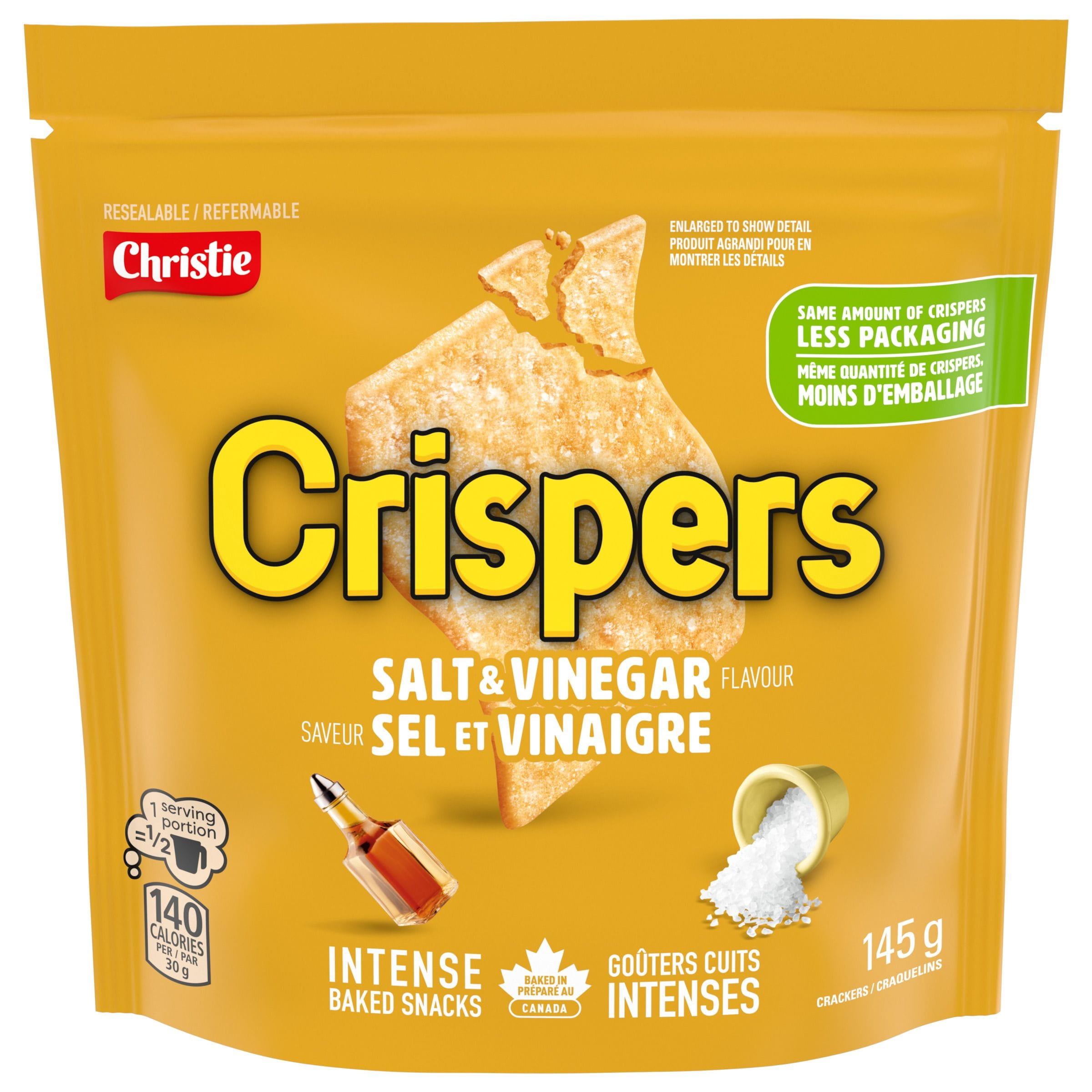 Crispers, Salt and Vinegar Flavour, Salty Snacks, Is It a Chip or a Cracker