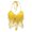 Yellow, variant on Dance Suit Bra Festival Dance Sling Sequined Chest Wrap (chest Pad Is Not Detachable) Eyeglasses Organizer Storage Long Sleeve Sequin Tops for Women Multiple Holder Sheer Mesh Tunic Tube Top Jumpsuit