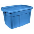 thumbnail image 3 of Bac de rangement 68 L Roughneck de Rubbermaid - bleu, 3 of 5