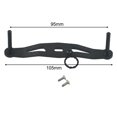 thumbnail image 2 of GLFILL 1Set Carbon Fiber Fishing Rocker Handle FOR DAIWA FOR ABU Hole 8/5MM BaitCasting Reel Fishing Tool Accessories champagne, 2 of 9