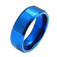 thumbnail image 3 of Fashion Simple Unisex Lovers Stainless Steel Mirror Finger Rings Jewelry Gifts, 3 of 8