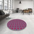 thumbnail image 4 of Ahgly Company Tapis Rectangulaire Lavable en Machine Intérieur Transitionnel Lilas Violet Riche, 2 Pieds x 3 Pieds, 4 of 7