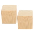 thumbnail image 1 of unbranded 2Pcs Universal Design Wood Risers for Heavy Furniture 6.00X6.00X6.00in for Home Use, 1 of 8