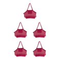 thumbnail image 3 of maskred Versatile Beach Toys Bag Durable Mesh Tote for Poolside Adventures Rose Red Large 5Set, 3 of 6
