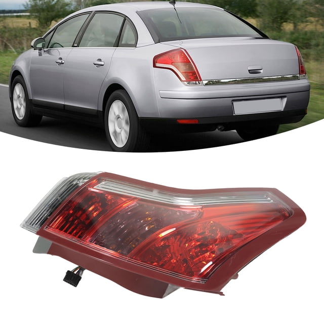 Car Tail Light Assembly Automobile Tail Light Assembly Bright Light Tail Light Assembly Replacement for Citroen C4 Sedan 2006-2012