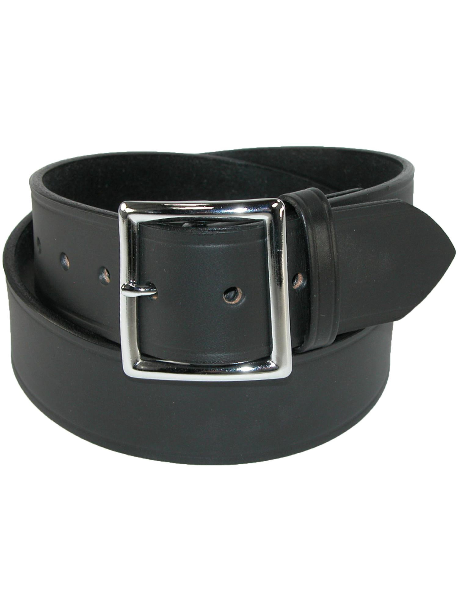 Boston Leather Leather Ceinture de Garnison de 1 5/8 Po (Hommes)
