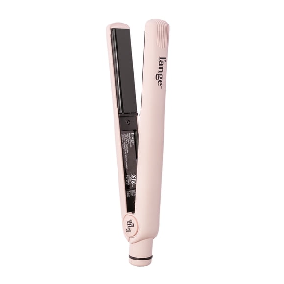 L'ange Hair Aplatir Professional 1-Inch Ceramic Flat Iron Hair Straightener, Automatic Shutoff, Blush