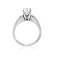 thumbnail image 3 of 2 ct Diamond Engagement Ring 14K White Gold Channel Set, 3 of 3